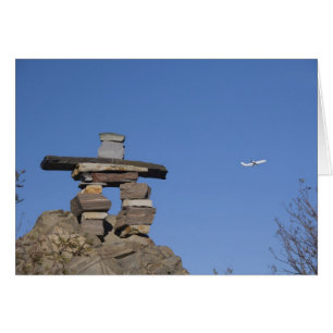 Canada, Terre-Neuve, St. John's. Inukshuk (à