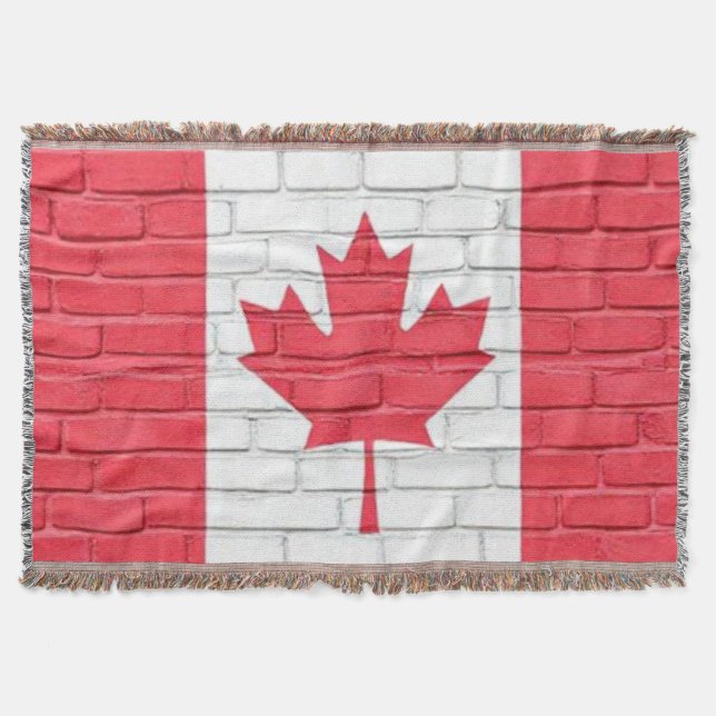 CANADA THROW BLANKET (Front)