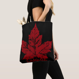 Canada Tote Bags Retro Canada Maple Leaf Bags