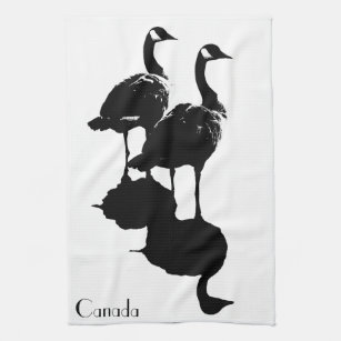 Canada Towel Personalized Canada Goose Tea Towel