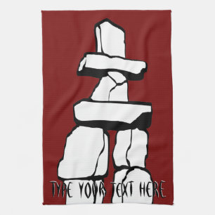 Canada Towel Personalized Vancouver Tea Towel