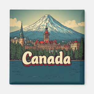 Canada Travel Gift For Frequent Explorers Magnet