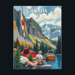Canada Travel Postcard<br><div class="desc">Send a message that stands out with this beautifully designed postcard. Perfect for travel memories, personal notes, thank-yous, or promotional mailers, each postcard features high-quality printing on durable cardstock. Whether you're capturing a scenic destination, showcasing custom artwork, or adding a personal touch to your correspondence, this postcard offers a stylish...</div>