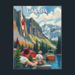 Canada Travel Postcard<br><div class="desc">Send a message that stands out with this beautifully designed postcard. Perfect for travel memories, personal notes, thank-yous, or promotional mailers, each postcard features high-quality printing on durable cardstock. Whether you're capturing a scenic destination, showcasing custom artwork, or adding a personal touch to your correspondence, this postcard offers a stylish...</div>