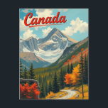 Canada Travel Postcard<br><div class="desc">Send a message that stands out with this beautifully designed postcard. Perfect for travel memories, personal notes, thank-yous, or promotional mailers, each postcard features high-quality printing on durable cardstock. Whether you're capturing a scenic destination, showcasing custom artwork, or adding a personal touch to your correspondence, this postcard offers a stylish...</div>