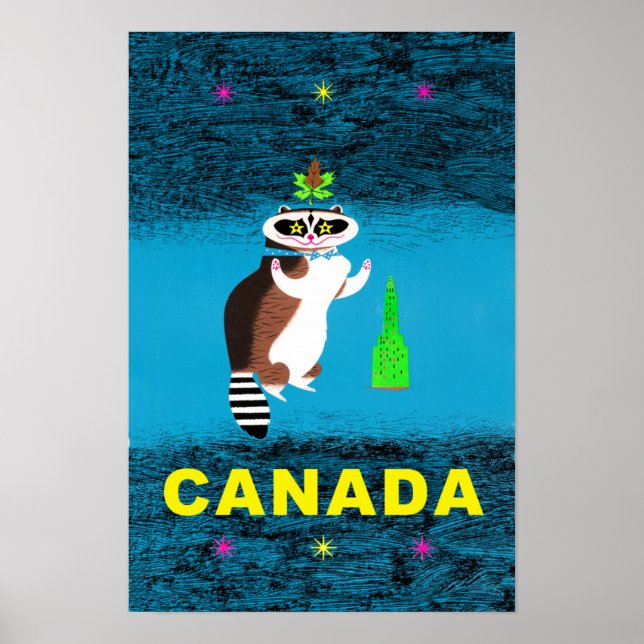 Canada travel poster (Front)