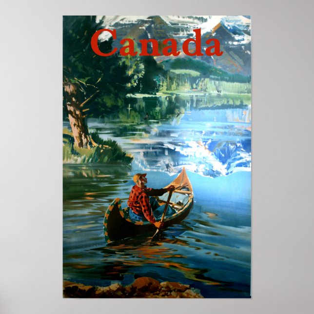 Canada Travel Poster (Front)