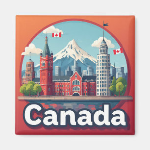 🧲 Canada Trip Keepsake For Every Traveller 🍁 Magnet