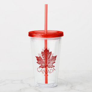 Canada Tumbler Vintage Personalize Canada Souvenir