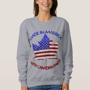 Canada USA Shirt Personalized US Canada Sweatshirt