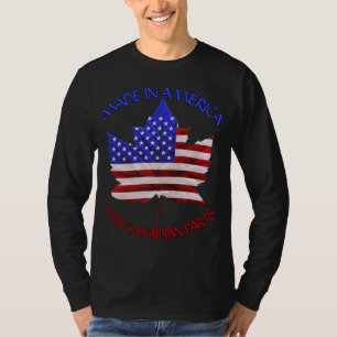 Canada USA Shirt Personalized US Canada T-shirts