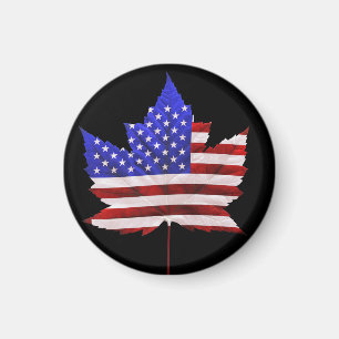 Canada USA Souvenir Fridge Magnets