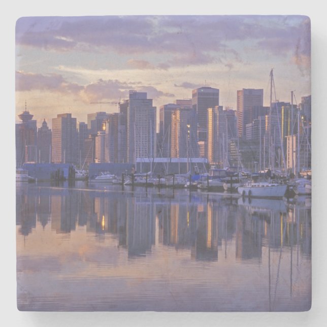 Canada, Vancouver, British Columbia. Vancouver Stone Coaster (Front)