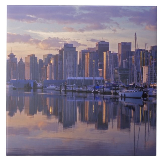 Canada, Vancouver, British Columbia. Vancouver Tile (Front)