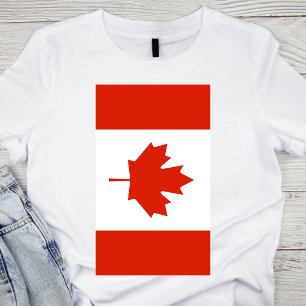 Canada Vertical Flag T-Shirt