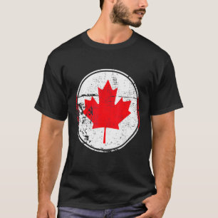 Canada Vintage Canadian Flag T-Shirt