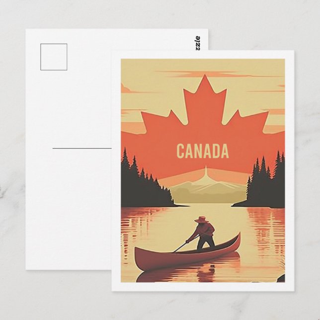 Canada Vintage Famous Travel Place Postcard (Front/Back)