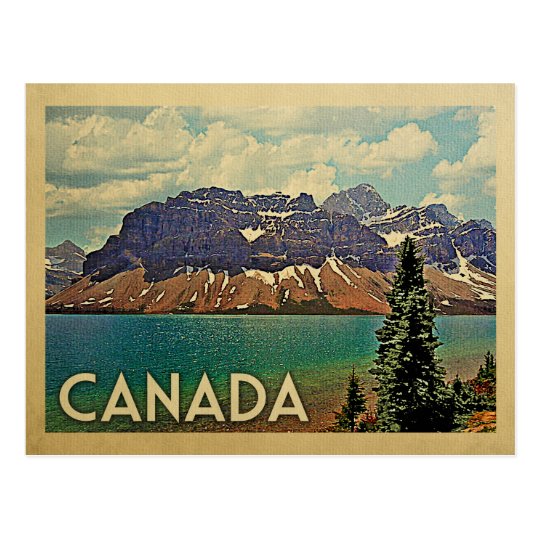 Canada Vintage Travel Postcard Zazzle.ca