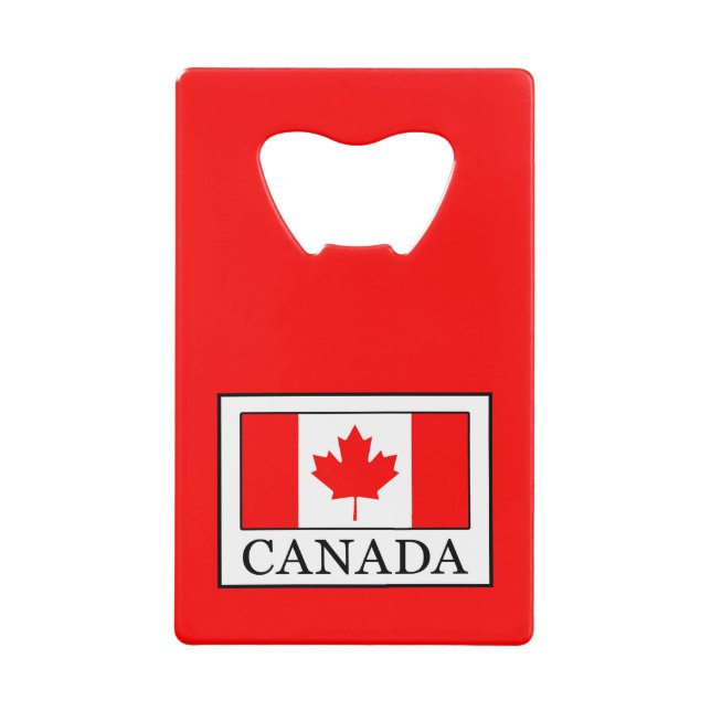 Canada Wallet Bottle Opener (Front)
