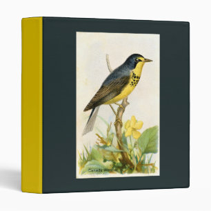 Canada Warbler Bird Binder