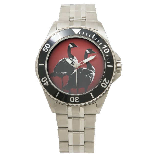 Canada Watch Canada Goose Souvenir Wrist Watches (Front)