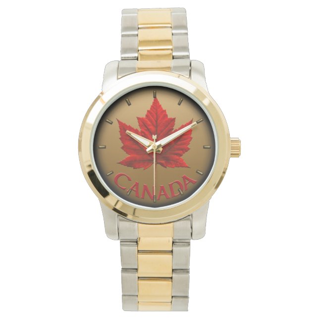 Canada Watch Cool Canada Souvenir montre poignet (devant)