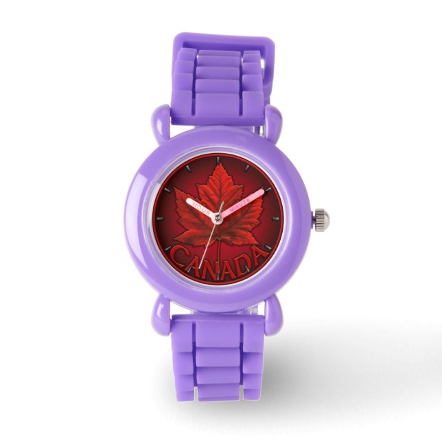 Canada Watch Cool Canada Souvenir Wrist Watch (Front)