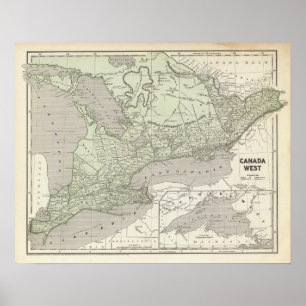Canada West Poster