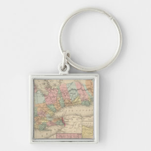 Canada West Upper Keychain