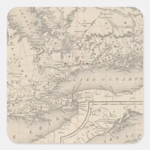 Canada West Upper Square Sticker