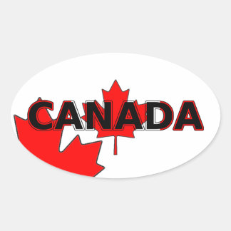Canadian Flag Stickers, Canadian Flag Custom Sticker Designs