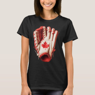 Canada Women Men Baseball T-Shirt