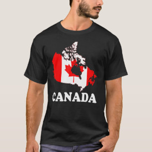 Canada Women Men Kids Red Maple Leaf Flag Canada D T-Shirt