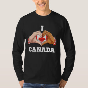 Canada Women Men Patriotic Canadian Flag Canada Fl T-Shirt
