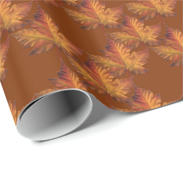 Canada Wrapping Paper Canada Maple Leaf Paper (Roll Corner)