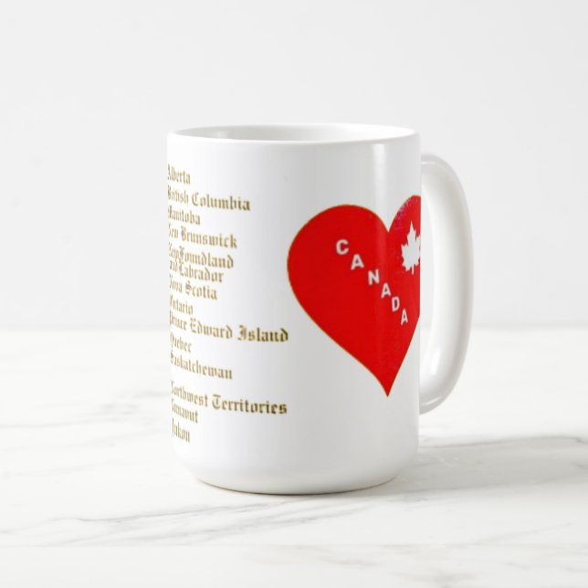 CANADAFIRST COFFEE MUG (Front Right)