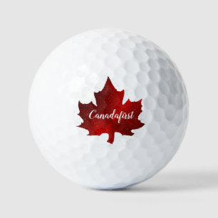 Canadafirst Maple Leaf  Golf Balls