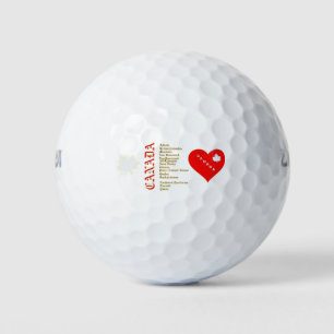 canadafirst provinces & territories golf balls