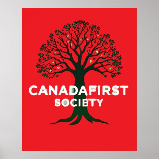 CANADAFIRST SOCIETY POSTER (Front)