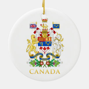Canada's 150th Birthday Celebration Commemorative Ceramic Ornament