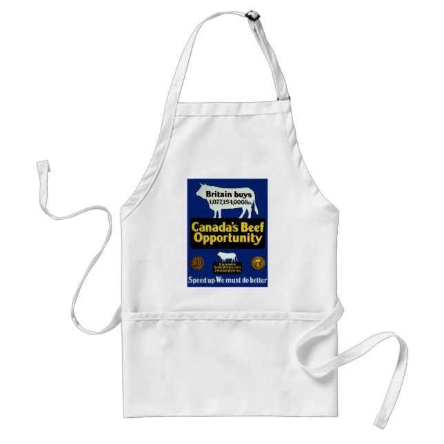 Canada's Beef Opportunity Standard Apron (Front)