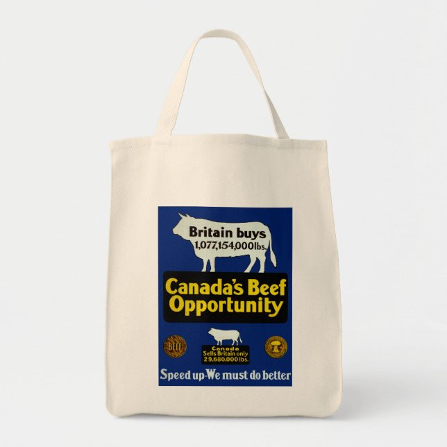 Canada's Beef Opportunity Tote Bag (Front)