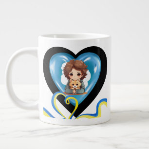 Canada's Greatest Dad Customized Father's Gift Large Coffee Mug