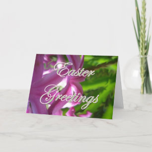 Canadensis Lily Easter Greetings Card