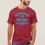 Canadian Airborne Gunners T-Shirt<br><div class="desc">As worn by the Airborne Gunners of E' Battery Para,  Canadian Airborne Regiment at CFB Petawawa during the 1980s.</div>
