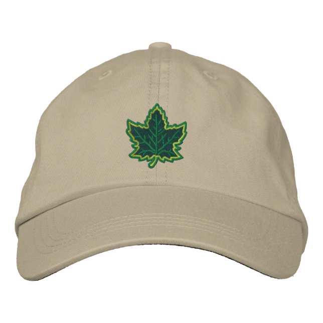 Canadian Anniversary Embroidery Canada Embroidered Hat (Front)