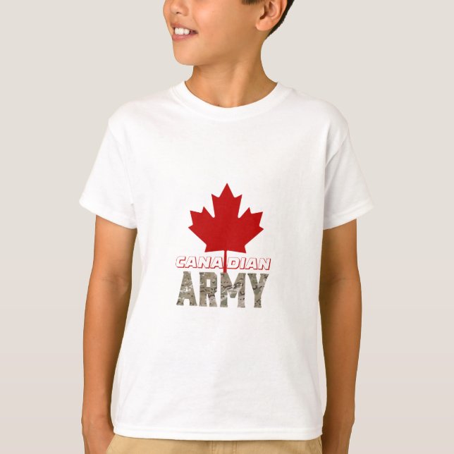 Canadian Army Design T-Shirt (Front)