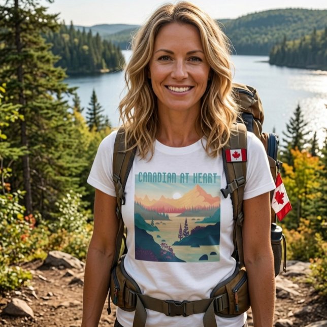 CANADIAN AT HEART T-Shirt (Creator Uploaded)