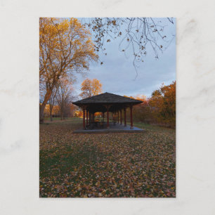 Canadian Autumn and a Pagoda Postcard