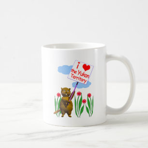 Canadian Beaver Loves the Yukon Coffee Mug